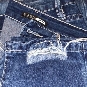 Fashion Nova Dark Denim Jeans